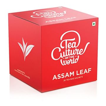 Tea Culture of The World Assam Leaf Tea - Black Tea - 20 Tea Bags