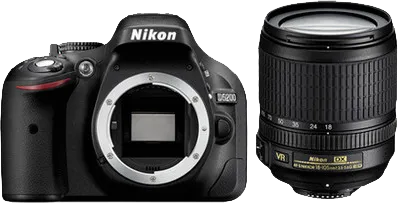 Nikon D5200 DSLR Camera (AF-S 18-105mm VR Lens) Price in India