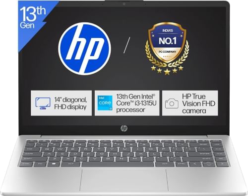 HP 14-ep0343TU Laptop (13th Gen Core i3/ 8GB/ 512GB SSD/ Win11 Home)