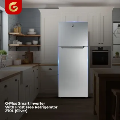 GPLUS GMRFF270 270 L 4 Star Double Door Refrigerator