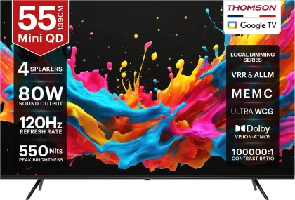 Thomson TH55QDMini1066 55 inch Ultra HD 4K Smart Mini LED TV