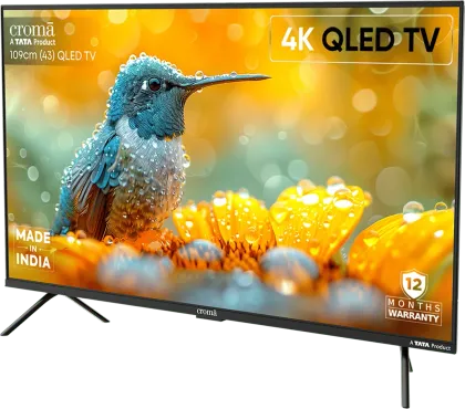 Croma CREL043UGQ331850 43 inch Ultra HD 4K Smart QLED TV