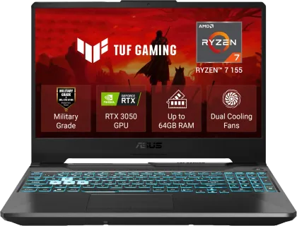 Asus TUF Gaming A15 FA506NCG-HN448WS Gaming Laptop (AMD Ryzen 7 155/ 16GB / 1TB SSD/ Win11 Home / 4GB Graph)