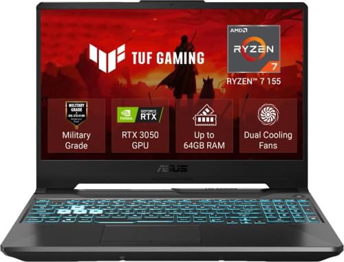 Asus TUF Gaming A15 FA506NCG-HN448WS Gaming Laptop (AMD Ryzen 7 155/ 16GB / 1TB SSD/ Win11 Home / 4GB Graph)