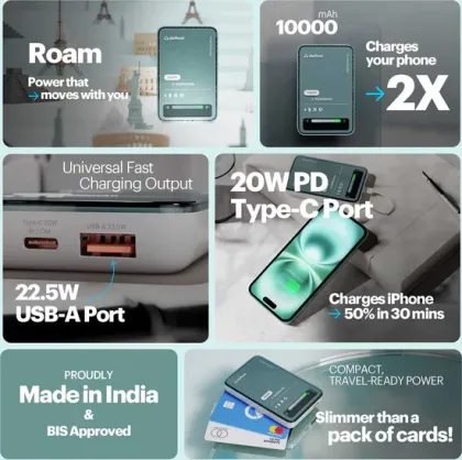 Stuffcool Roam Mini 10000 mAh Power Bank - image 5