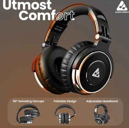 Audio Array AH-50 Monitoring Wired Headphones