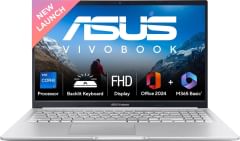 Asus Vivobook S14 2025 S3407VA-LY037WS Laptop vs Asus Vivobook 15 X1502VA-BQ1299WS Laptop