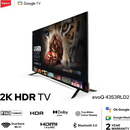 Impex evoQ 43S3RLD2 43 inch Full HD Smart LED TV