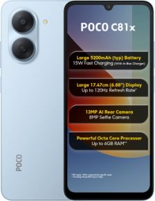 POCO C81 vs POCO C81x