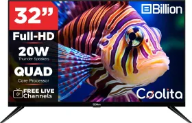 Billion 32HDCDBWSBB 32 inch HD Ready Smart LED TV
