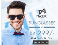 Mask Sunglasses Starting at just Rs. 299