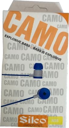 Silco Camo Explosive Bass Wired Headphones (Earbud)