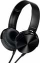 TECHFIRE XB450 Wired Extra Bass Wired Headset (Black, On the Ear)