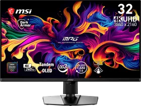 MSI MPG 322UR QD-OLED X24 32 inch Ultra HD 4K Monitor