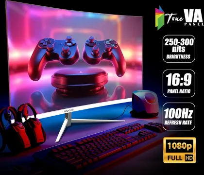 iVOOMi IV-L1502HDS 27 inch Full HD Curved Monitor