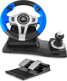 Ant Esports GW185 Racing Wheel with Gear Shifter and Pedals