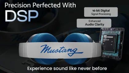 Boult x Mustang Q Wireless Headphones