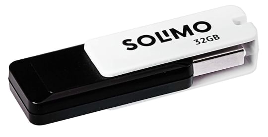 Amazon Brand - Solimo BlitzTransfer 32GB USB 2.0 Pendrive
