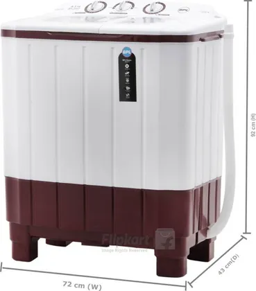 BPL BSATL65N1 6.5kg Semi Automatic Top Load Washing Machine