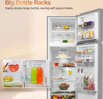 Haier HEF-252EGSA-P 240 L 2 Star Double Door Refrigerator