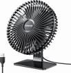 Gaiatop TF61 6.5 inch 5 Blade Table Fan