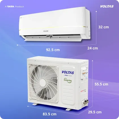Voltas 183INV Vertis Zenith Gold 1.5 Ton 3 Star 2026 Inverter Split AC