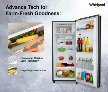 Whirlpool 230 IMPRO GD PRM 5S INV 207 L 5 Star Single Door Refrigerator