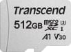 Transcend USD300S 512GB Micro SDXC UHS-I U3 Memory Card
