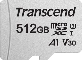 Transcend USD300S 512GB Micro SDXC UHS-I U3 Memory Card