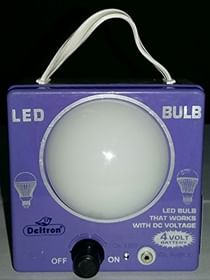 Deltron Rechargable LED Bulb Emergency Light