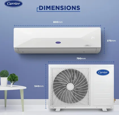 Carrier CAI12EE5R35W0 1 Ton 5 Star 2025 Inverter Split AC