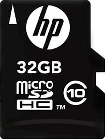 HP 32GB Class 10 microSDHC Memory Card