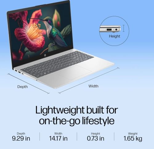 HP 15-fd1255TU Laptop (Intel Core Ultra 5 125H/ 16GB/ 1TB SSD/ Win11 Home)
