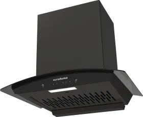 Eurodomo Hood Indigo IN HC SC FL BK 60 Auto Clean Wall Mounted Chimney
