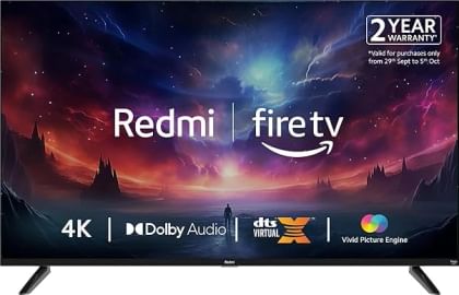 Redmi L43R8-FVIN 43 inch Ultra HD 4K Smart LED Fire TV