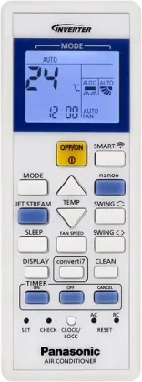 Panasonic CS/CU-WU24BKYFM 2 Ton 3 Star 2025 Inverter Split AC