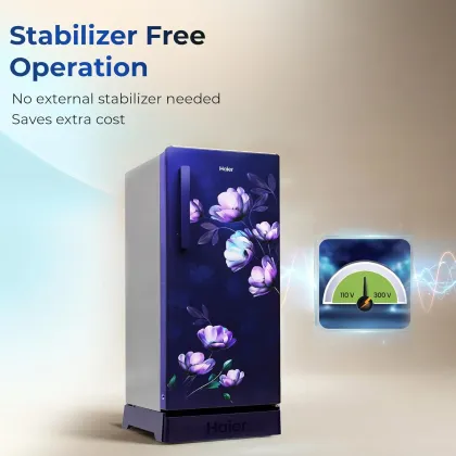 Haier HED-205TMIBA-N 190 L 5 Star Single Door Refrigerator