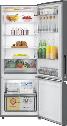 Haier HRB-3753BBS-P 325 L 3 Star Double Door Refrigerator