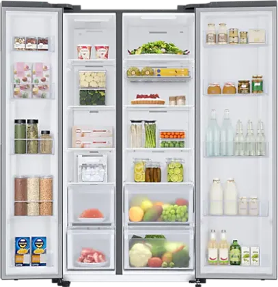 Samsung RS76CG8113SL 653 L Side by Side Refrigerator