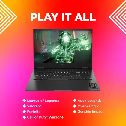 HP Omen 16-XD0007ax Gaming Laptop (AMD Ryzen 7 7840HS/ 16GB/ 1TB SSD/ Win11/ 6GB Graph)