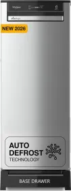 Whirlpool 215 VMPRO Roy 4S Inv Aura Steel-Y 192 L 4 Star Single Door Refrigerator