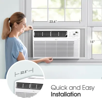 LG LW1217ERSM1 12000 BTU 115V Window AC