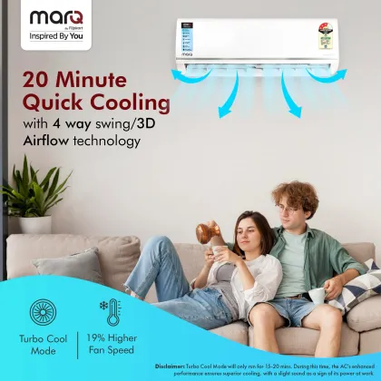 MarQ by Flipakart 203IPG25WQ 2 Ton 3 Star Inverter Split AC