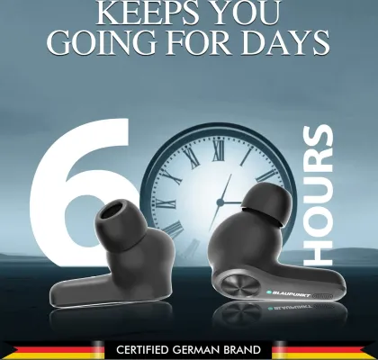 Blaupunkt BTW300 Rhodium Moksha True Wireless Earbuds
