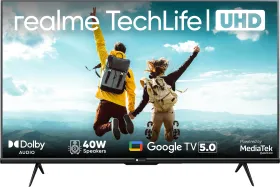 Realme TechLife 55UHDGDRVSAB 55 inch Ultra HD 4K Smart LED TV