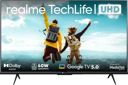 Realme TechLife 55UHDGDRVSAB 55 inch Ultra HD 4K Smart LED TV