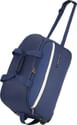 Lavie Sport Lino M Cabin Size 53 cms Wheel Duffle Bag for Travel | 2 Wheel Luggage Bag | Travel Duffle Wheeler (Navy)