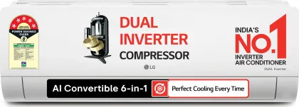 LG US-Q14ENZE 1 Ton 5 Star 2025 Inverter Split AC