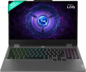 Lenovo LOQ 15IRX9 83DV00Y8IN Gaming Laptop (13th Gen Core i5/ 24GB/ 512GB SSD/ Win11/ 6GB RTX4050)
