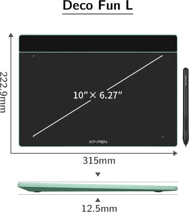 XP-PEN Deco Fun Large Graphic Tablet - image 4